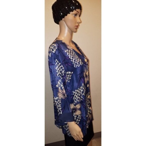 Blair Boutique Floral Blouse - Picture 3 of 10